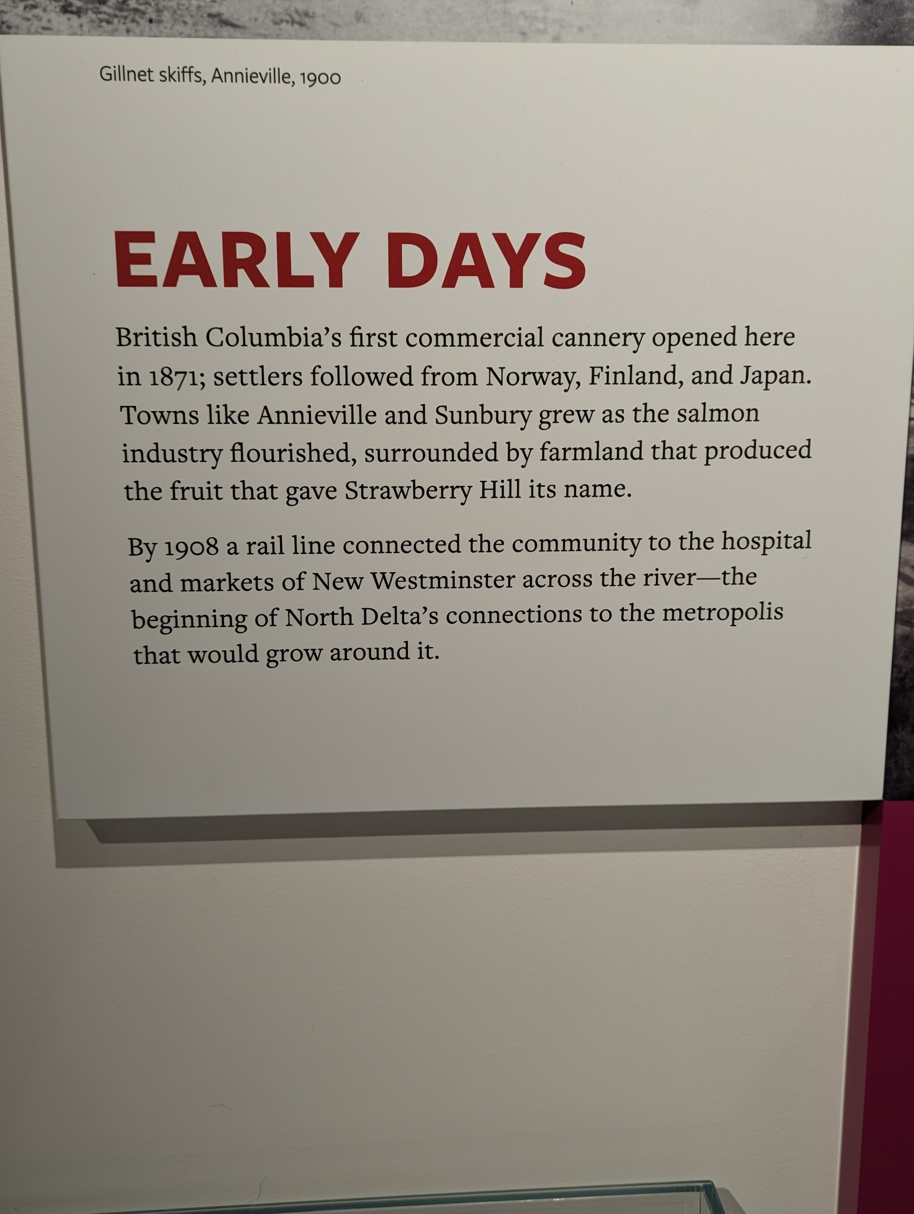Birthday Trip to Canada, Delta, Museum, Vancouver